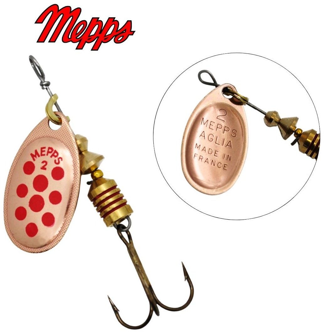 Блесна Mepps AGLIA PTS №2# Блистер, Copper 4г 1 шт купить,NaN