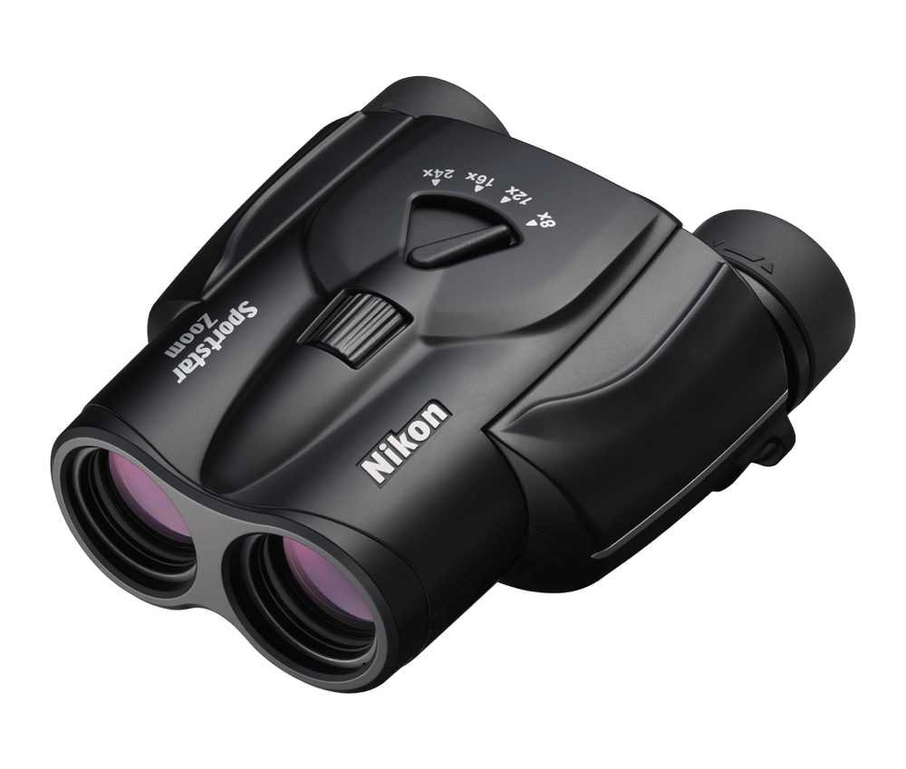 Бинокль Nikon Sportstar Zoom 8-24x25 черный купить,NaN