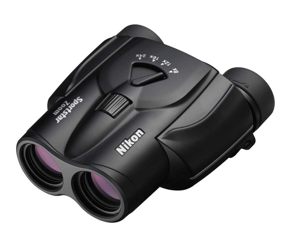 Бинокль Nikon Sportstar Zoom 8-24x25 черный купить,NaN