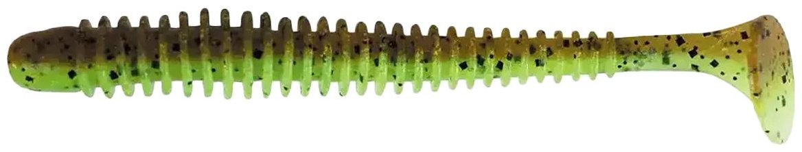 Мягкая приманка KEITECH Swing Impact 4 8 шт 100 мм 401T Green Pumpkin Chartreuse купить,NaN