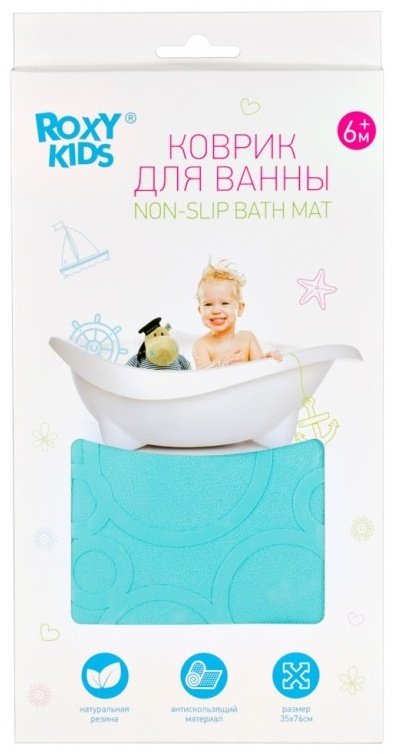 ROXY коврик BM-M188-1AQ 76x35 см, резина - ForteMarket ROXY коврик BM-M188-1AQ 76x35 см, резина купить,0