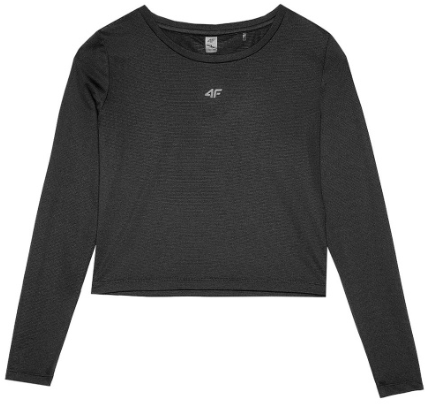 4F  лонгслив женский Training XL Deep Black
