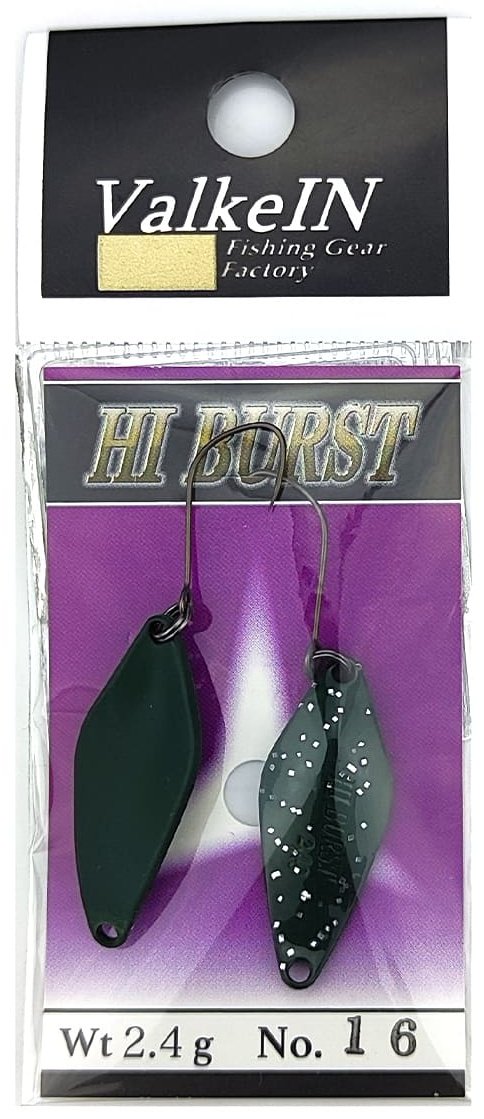 Блесна ValkeIN ValkeIN Hi Burst 2.4g#, Color 16, Olive Glitter 1 шт купить,NaN