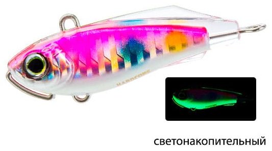 Тейл-спиннер DUEL Hardcore Solid Spin 55mm, 32g, HLPC, Pink Candy Glow Belly F1183-HLPC 1 шт 55 мм HLPC, Pink Candy Glow Belly купить,NaN