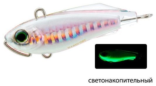 Тейл-спиннер DUEL Hardcore Solid Spin 55mm, 32g, HLKI, Japanese Whiting Glow Belly F1183-HLKI 1 шт 55 мм HLKI, Japanese Whiting Glow Belly купить,NaN