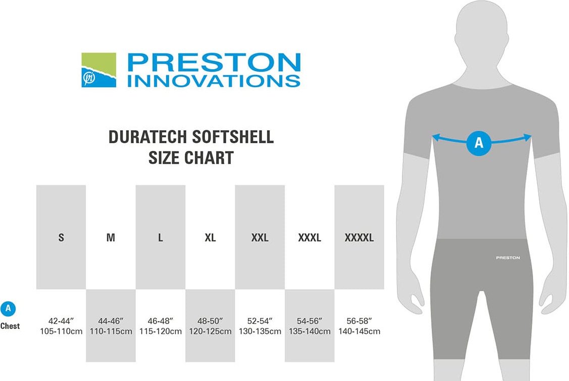 Куртка Preston Duratech Softshell P0200521 XL купить,NaN