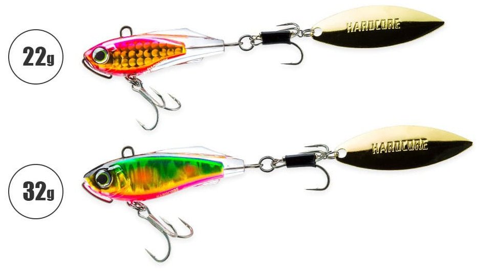 Тейл-спиннер DUEL Hardcore Solid Spin 55mm, 32g, HSTI, Strike Sardine F1183-HSTI 1 шт 55 мм HSTI, Strike Sardine купить,NaN