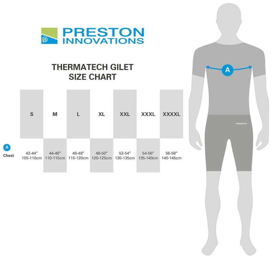 Жилет Preston Терможилет с подогревом Thermatech Heated Gilet P0200435 M купить,NaN