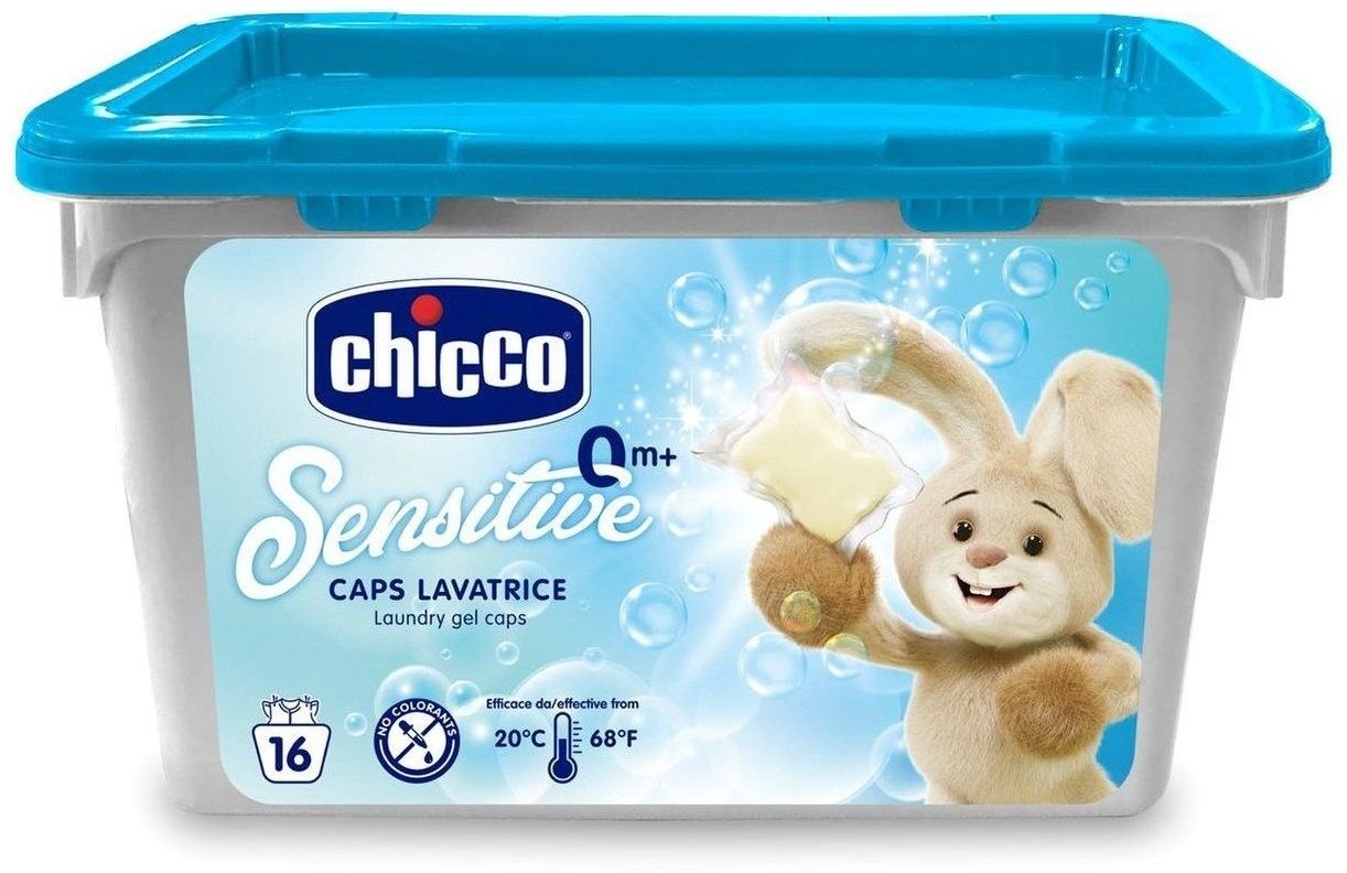 Chicco Средство для стирки детского белья 0м+ 16 шт купить,NaN