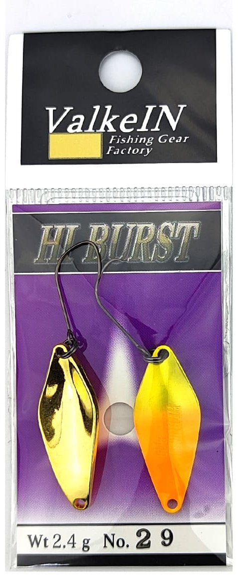 Блесна ValkeIN ValkeIN Hi Burst 2.4g#, Color 29, Chart Gold 1 шт купить,NaN