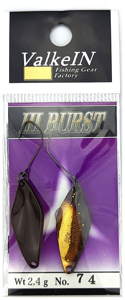 Блесна ValkeIN ValkeIN Hi Burst 2.4g#, Color 74, Golden Brown 1 шт купить,NaN