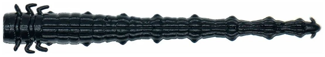 Мягкая приманка Ojas Assa 63# Black Widow, Чеснок 12 шт 63 мм Черный купить,NaN
