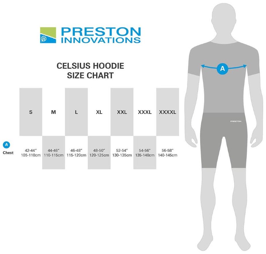 Толстовка Preston Celcius Zip Hoodie P0200428 M купить,NaN