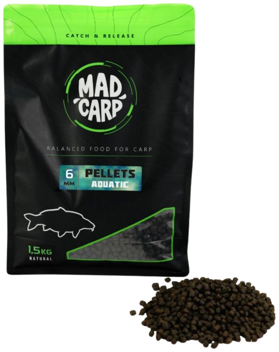 Прикормка Mad Carp Baits MDCPEAQ6 Aquatic 1.5 кг купить,NaN