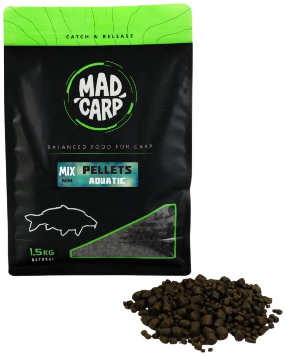Прикормка Mad Carp Baits MDCPEAQMX Aquatic 1.5 кг купить,NaN