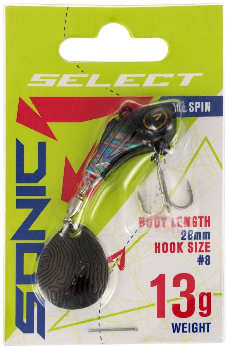 Тейл-спиннер SELECT Sonic 13g, 28mm, цвет 15 1 шт купить,NaN