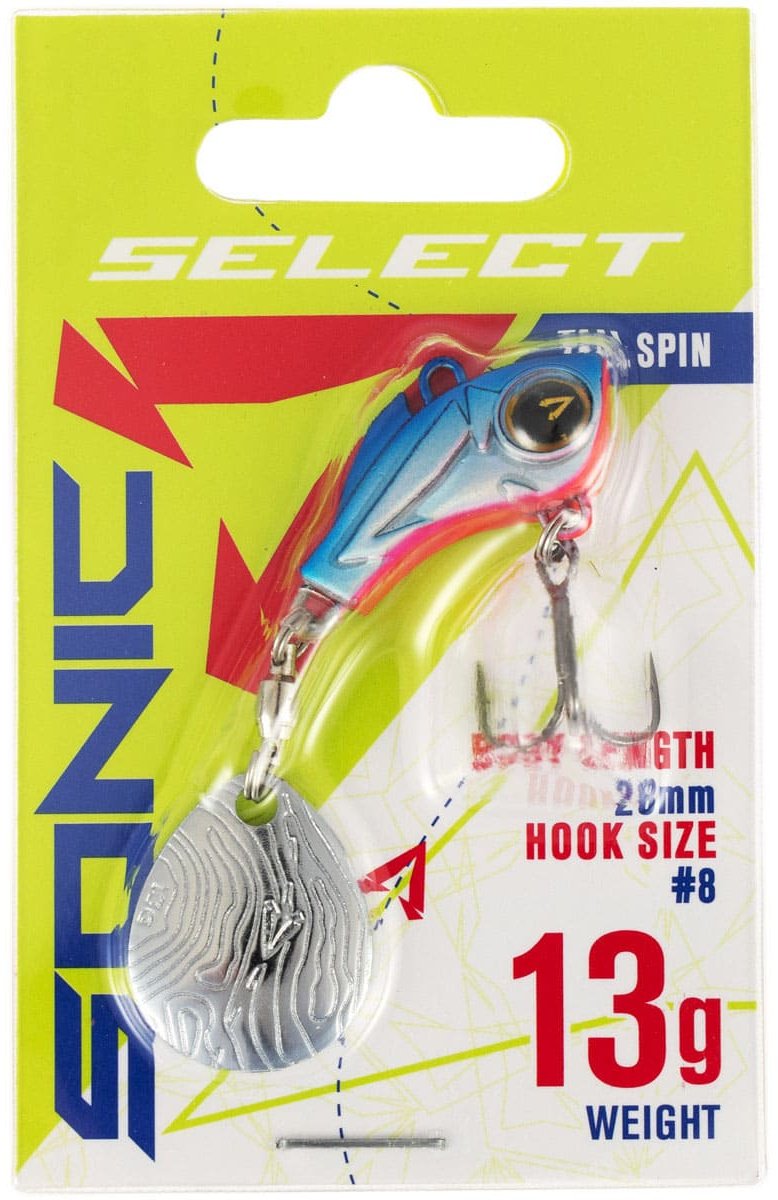 Тейл-спиннер SELECT Sonic 13g#, 28mm, цвет 10 1 шт купить,NaN