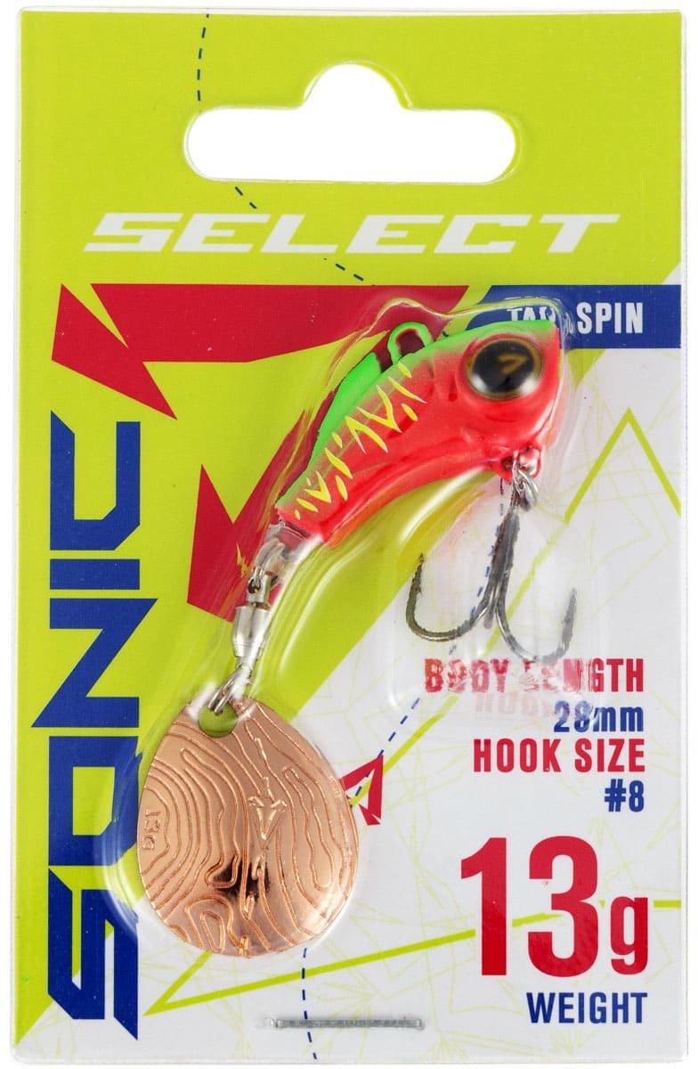 Тейл-спиннер SELECT Sonic 13g#, 28mm, цвет 04 1 шт купить,NaN