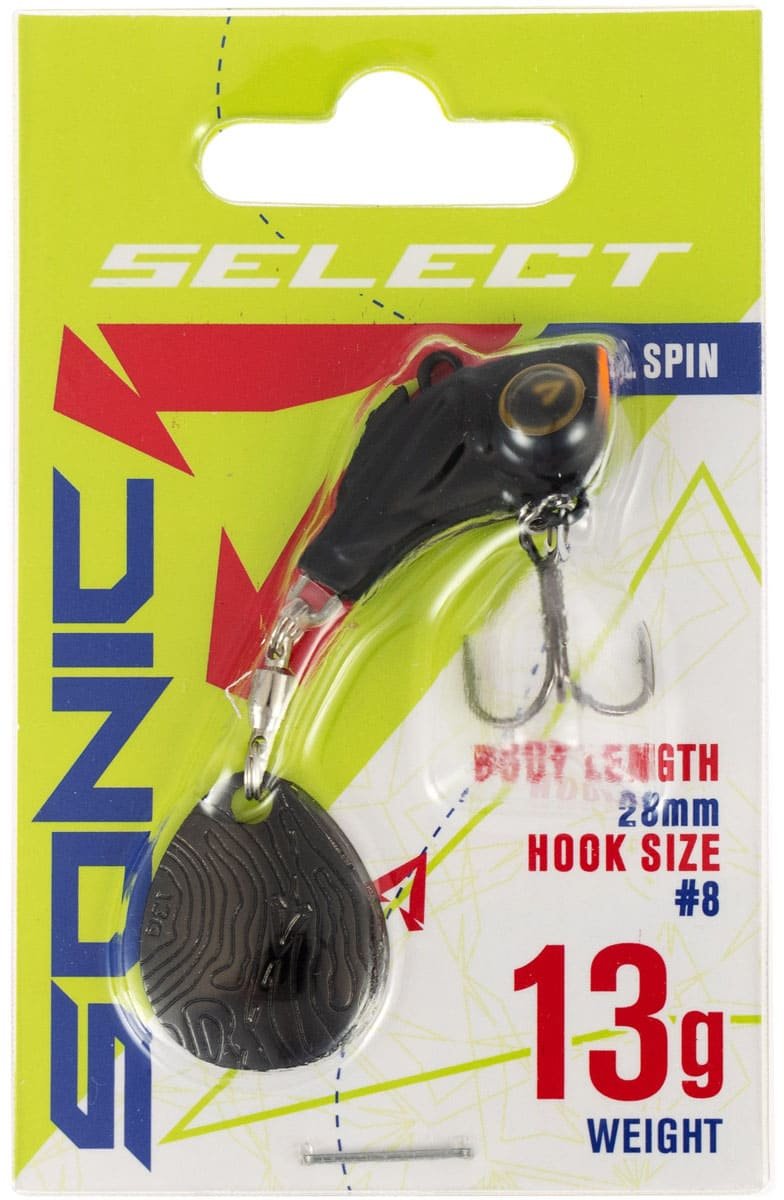 Тейл-спиннер SELECT Sonic 13g#, 28mm, цвет 14 1 шт купить,NaN