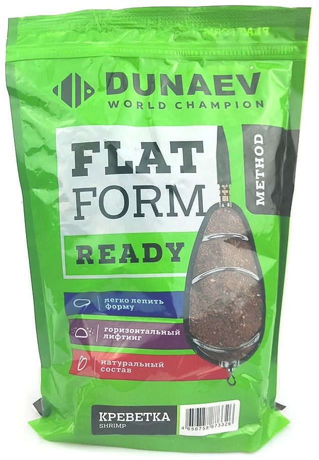 Прикормка Dunaev 4656758873326 Креветка 1 кг купить,NaN