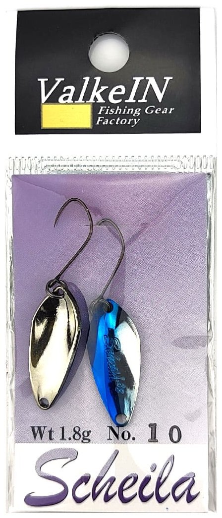 Блесна ValkeIN ValkeIN Scheila# 1.8g Color 10, Silver/Blue 1 шт купить,NaN