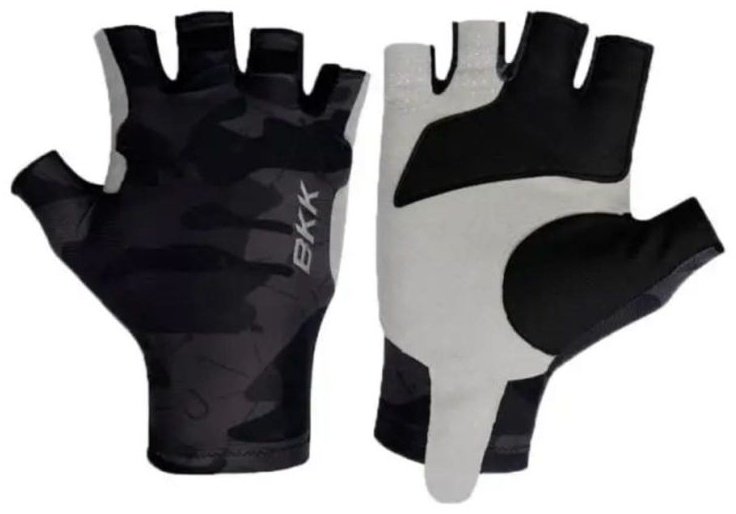 Перчатки/варежки BKK Half Finger Gloves - Camouflage L купить,NaN