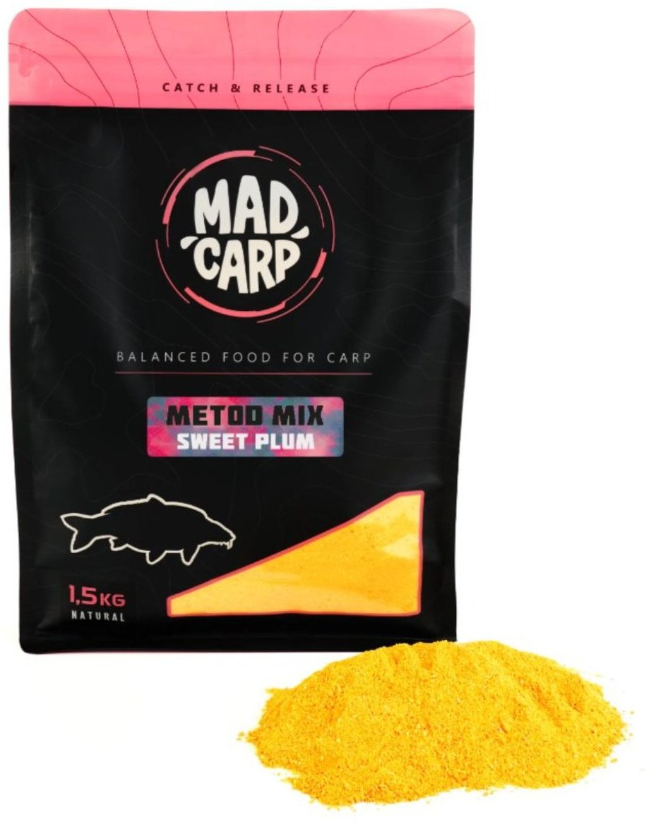 Прикормка Mad Carp Baits Метод микс MDCMESP Sweet Plum 1.5 кг купить,NaN