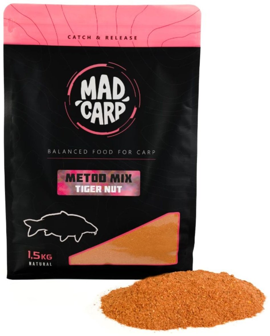 Прикормка Mad Carp Baits Метод микс MDCMETN Tiger Nut 1.5 кг купить,NaN
