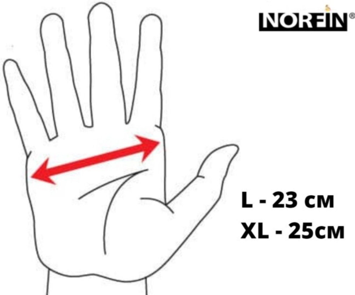 Перчатки/варежки NORFIN LEGEND - Nortex Breathable L купить,NaN