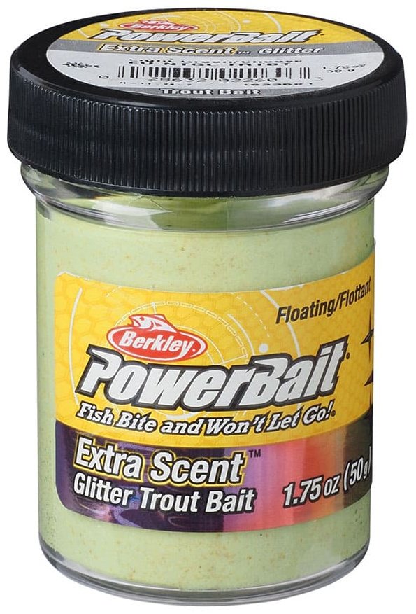 Прикормка Berkley Berkley PowerBait Extra Scent Glitter Сыр (Cheese) Сыр 0.05 кг купить,NaN
