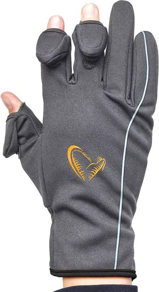 Savage перчатки/варежки Gear Softshell 76460 серый L купить,NaN