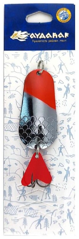Блесна Айдхар Шторлинг №4 1 шт 55 мм B003 Silver Red Flash купить,NaN
