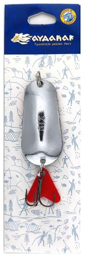 Блесна Айдхар Шторлинг №4 1 шт 55 мм B003 Silver Red Flash купить,NaN