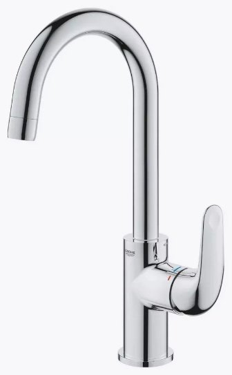 Смеситель для раковины (умывальника) Grohe Euroeco 24272001, однозахватный - ForteMarket Смеситель для раковины (умывальника) Grohe Euroeco 24272001, однозахватный купить,77400