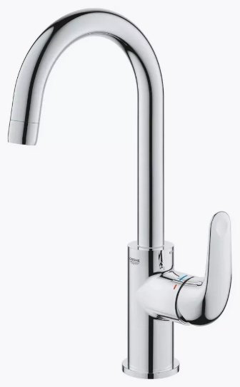 Смеситель для раковины (умывальника) Grohe Euroeco 24272001, однозахватный - ForteMarket Смеситель для раковины (умывальника) Grohe Euroeco 24272001, однозахватный купить,77400