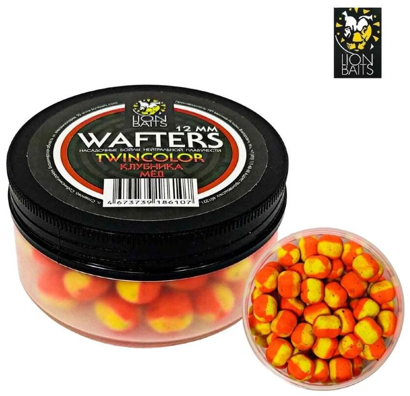 Прикормка Lion Baits LBWAFTC-1202 Клубника, мед 0.04 кг купить,NaN