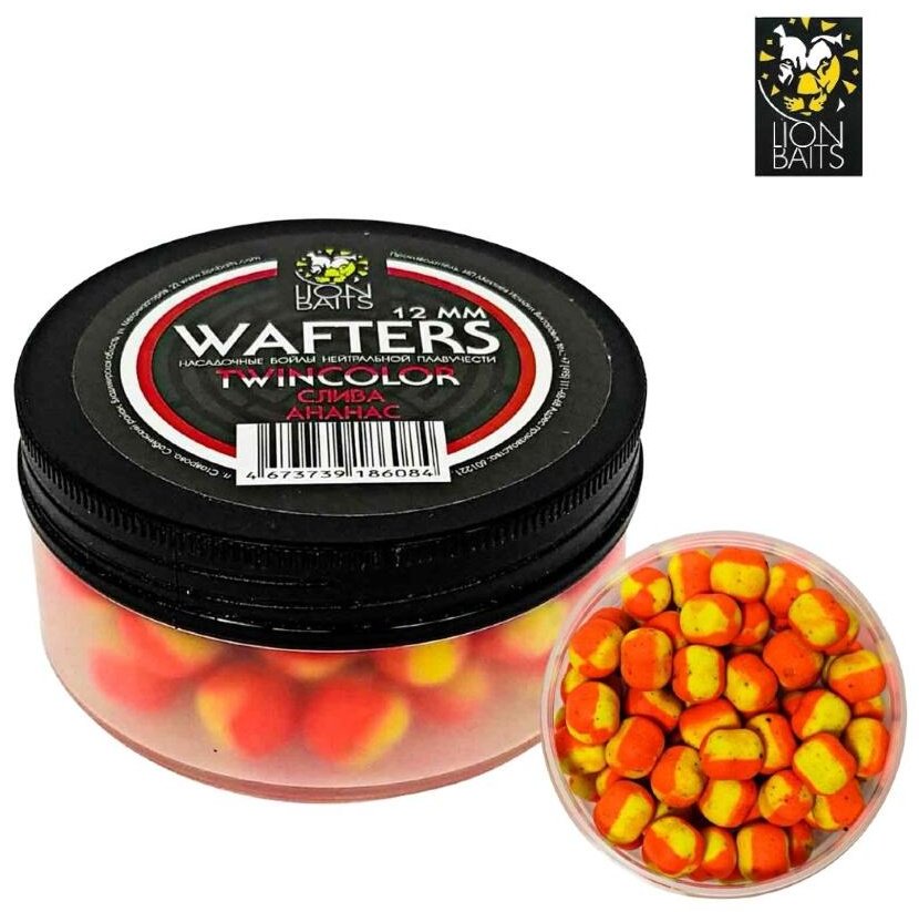 Прикормка Lion Baits LBWAFTC-1401 Слива, Ананас 0.04 кг купить,NaN