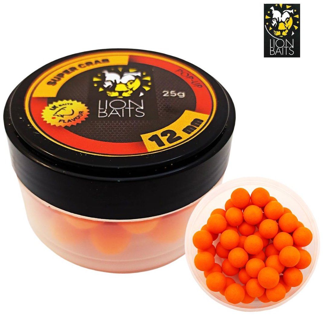 Прикормка Lion Baits LBPOP-1208 Супер Краб 0.025 кг купить,NaN