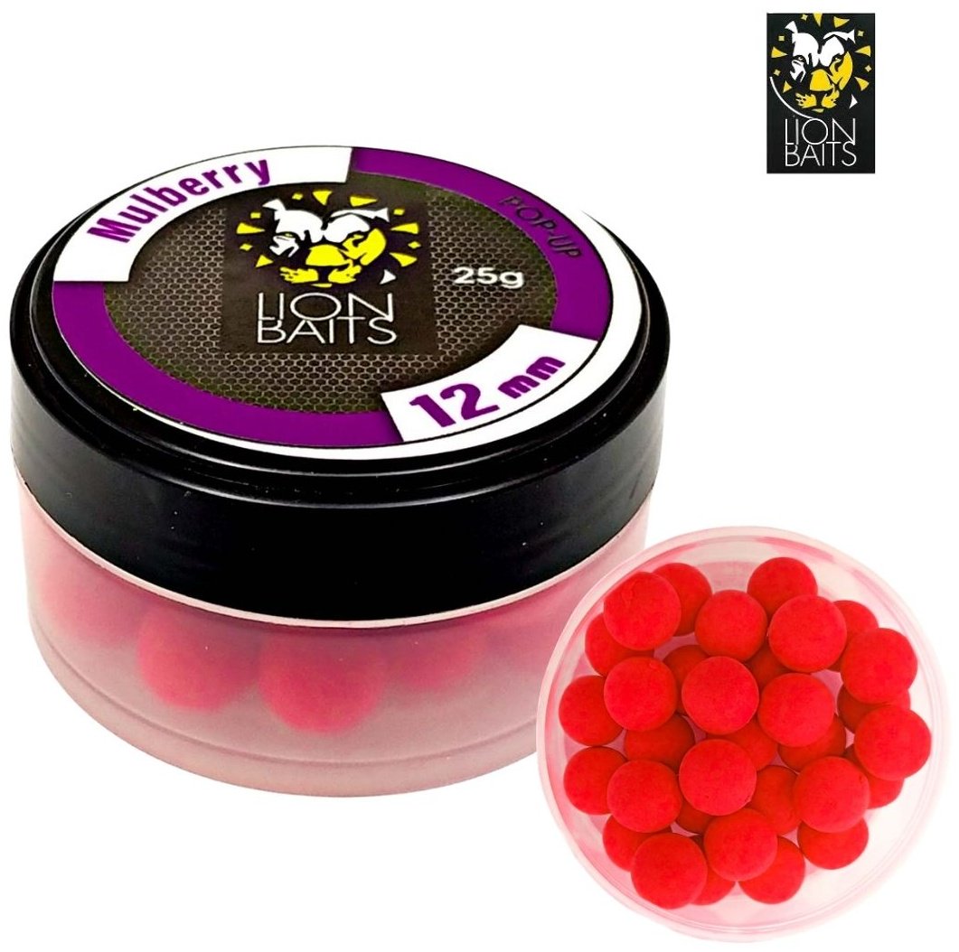 Прикормка Lion Baits LBPOP-1202 Шелковица 0.025 кг купить,NaN
