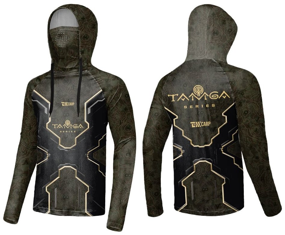 Лонгслив TEXX Carp солнцезащитный с капюшоном и баффом Tamga Series M купить,NaN
