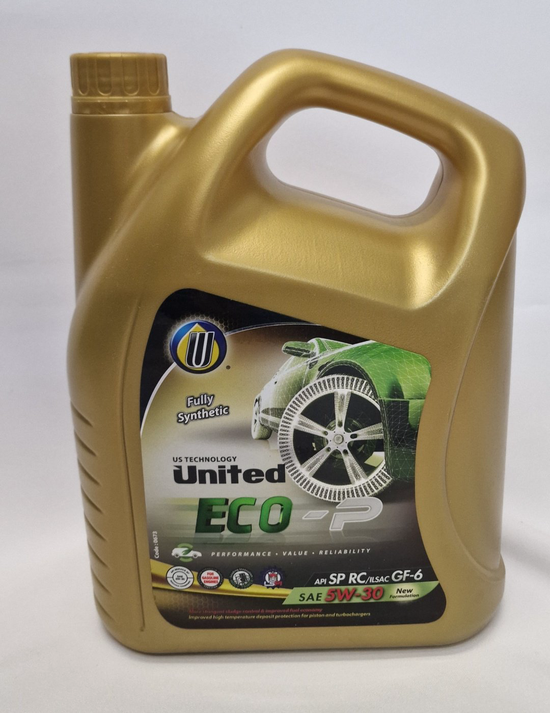 Моторное масло Синтетическое United Oil Eco-P 5W-30 4 л купить,NaN