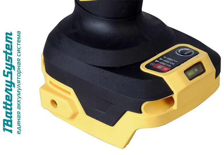 Hanskonner аккумуляторный ударный гайковерт HCD18100S 1BatterySystem купить,NaN