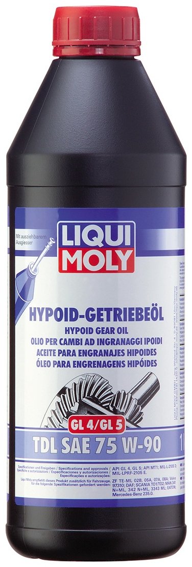 LIQUI MOLY Hypoid-Getriebeol TDL SAE 75W-90 1 л
