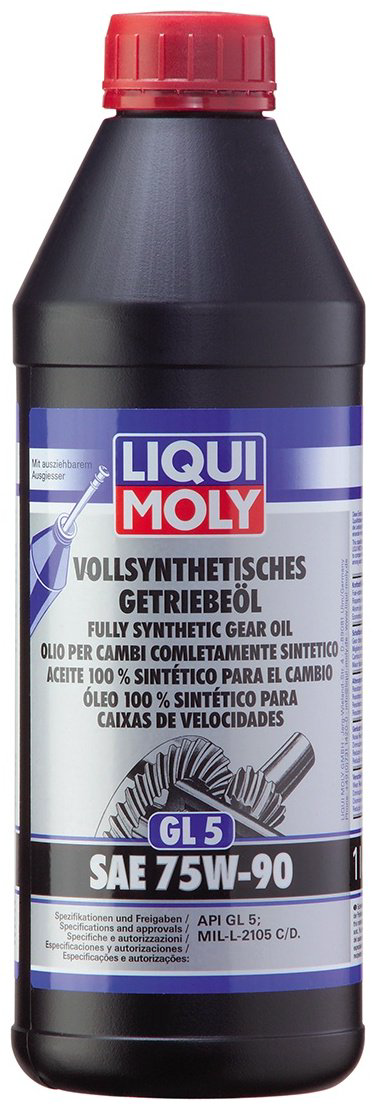 LIQUI MOLY Vollsynthetisches Getriebeol GL5 SAE 75W-90 1 л купить,NaN
