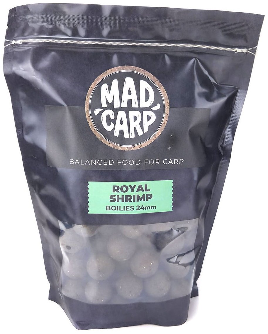 Прикормка Mad Carp Baits balanced food for carp Royal Shrimp 1 кг купить,NaN