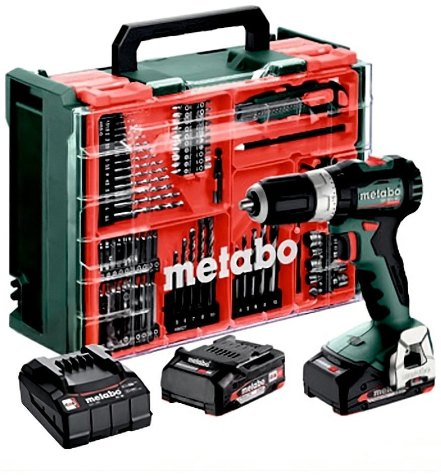 Metabo дрель-шуруповерт SB 18 L BL Set (613157710) 18 В купить,NaN