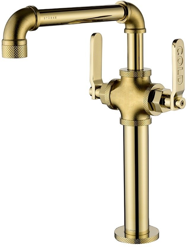 Смеситель для кухни (мойки) Paulmark Lo226006-G, однозахватный