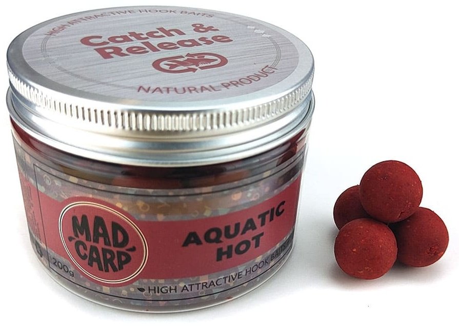 Прикормка Mad Carp Baits MDCNAH20 Aquatic Hot 0.2 кг купить,NaN