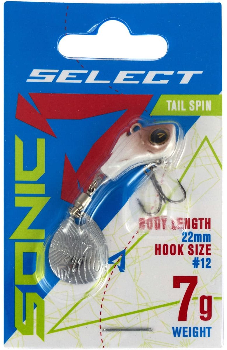 Тейл-спиннер SELECT Sonic 7g#, 22mm, цвет 11 1 шт купить,NaN