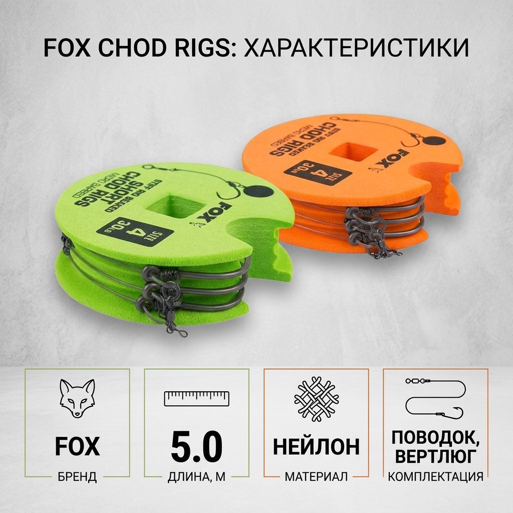 FOX EDGES Chod Rigs CCR155 купить,NaN